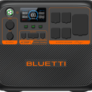 découvrez le générateur bluetti ac200p : une solution portable, puissante et silencieuse pour alimenter vos appareils à la maison, en camping ou en cas d'urgence. profitez d'une énergie fiable où que vous soyez !