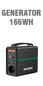 découvrez le générateur électrique portable beaudens 166w : compact, léger et puissant, il vous offre une alimentation fiable pour vos appareils en camping, voyage ou en cas de panne de courant. idéal pour rester autonome partout !