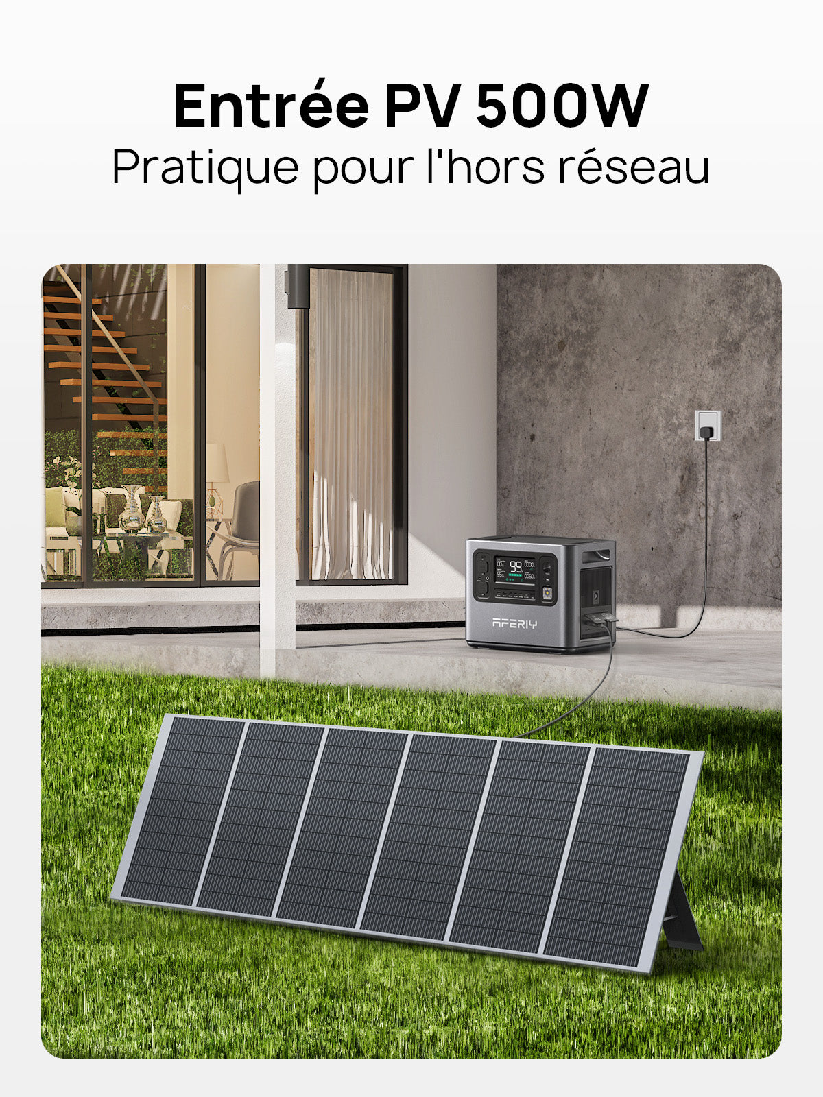découvrez notre générateur portable 2000w équipé de panneaux solaires, idéal pour l’alimentation d’urgence, le camping ou les activités en plein air. profitez d’une énergie propre, fiable et facile à transporter partout où vous allez.