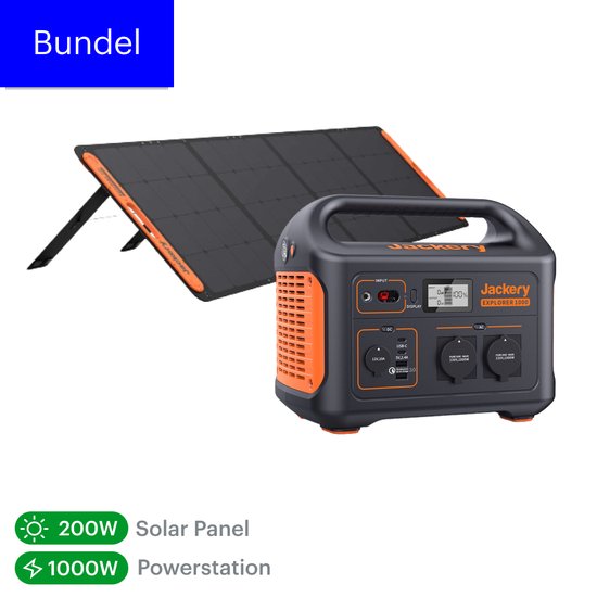 découvrez le générateur solaire jackery 1000 : une solution portable, puissante et écologique pour alimenter vos appareils en camping, en voyage ou en cas de coupure de courant. profitez d'une énergie propre et fiable partout où vous allez !
