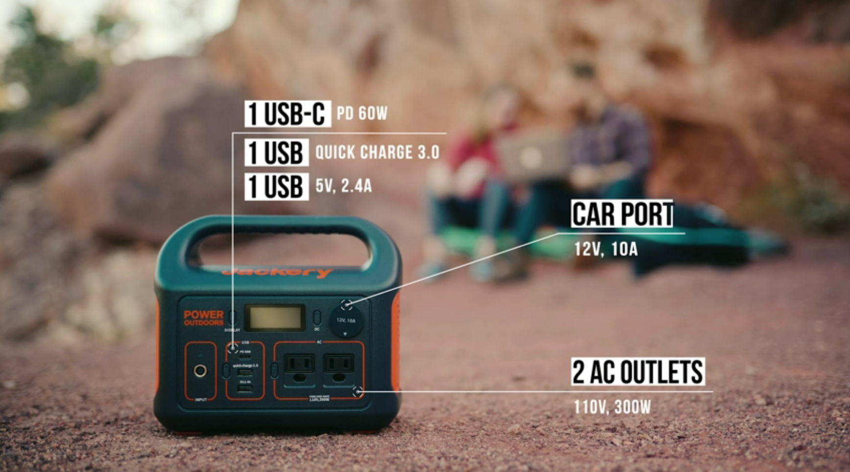 découvrez la station jackery explorer 300+, une solution portable et puissante pour recharger tous vos appareils lors de vos déplacements, activités en plein air ou coupures de courant. compacte, fiable et légère, elle assure une énergie propre partout, à tout moment.