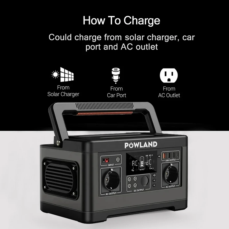 découvrez le swarey s500 pro, un générateur portable de 500w accompagné d’un panneau solaire de 100w, idéal pour alimenter vos appareils lors de vos activités en plein air ou en cas de coupure de courant. puissance, fiabilité et autonomie où que vous soyez !