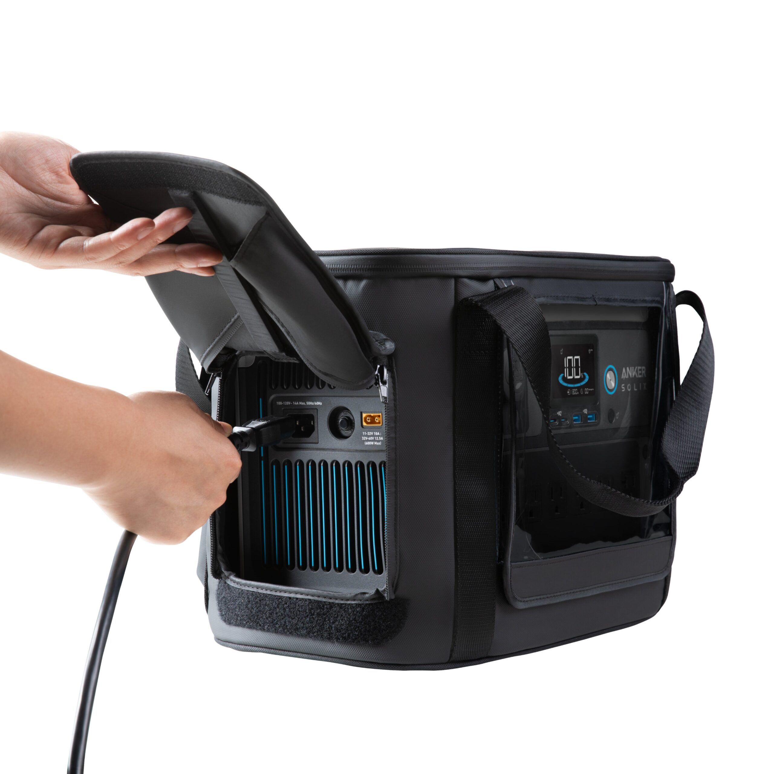 découvrez l'anker solix c1000, station électrique portable de 2400w compatible avec l'énergie solaire, idéale pour toutes vos aventures en extérieur et situations d'urgence.