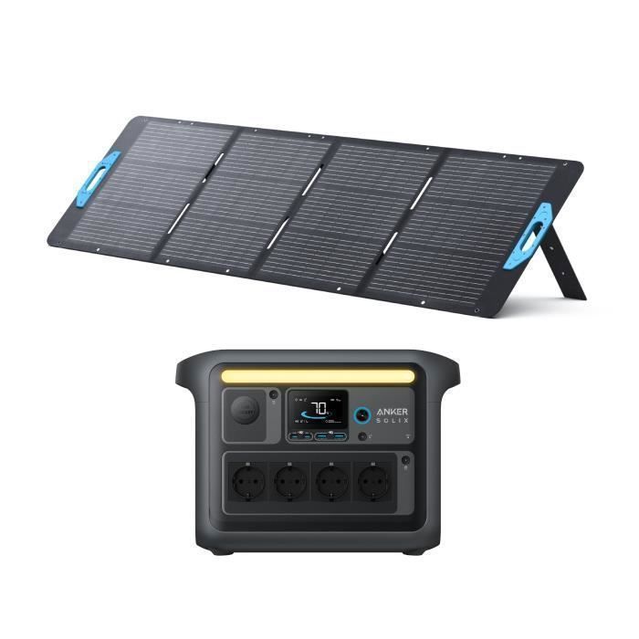 découvrez l'anker solix c1000, une station électrique portable puissante de 2400w compatible avec l'énergie solaire, idéale pour une alimentation fiable en déplacement.