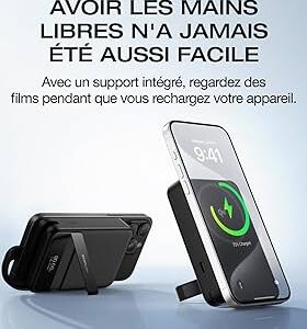 découvrez la batterie externe magnétique ecoflow 10000mah, compacte et puissante, idéale pour recharger vos appareils facilement et rapidement en déplacement.
