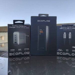 découvrez le chargeur ef ecoflow rapid pro 100w 3-en-1 ultra-rapide, conçu pour recharger tous vos appareils rapidement et efficacement avec une technologie avancée et polyvalente.