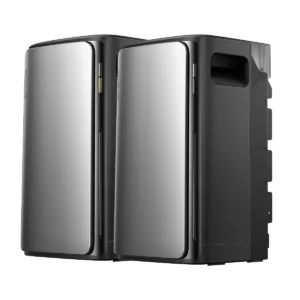 découvrez la batterie solaire ef ecoflow stream ultra & ac pro : capacité 3,84 kwh, puissance 2300w, système extensible et technologie ai intégrée pour une énergie propre et intelligente.