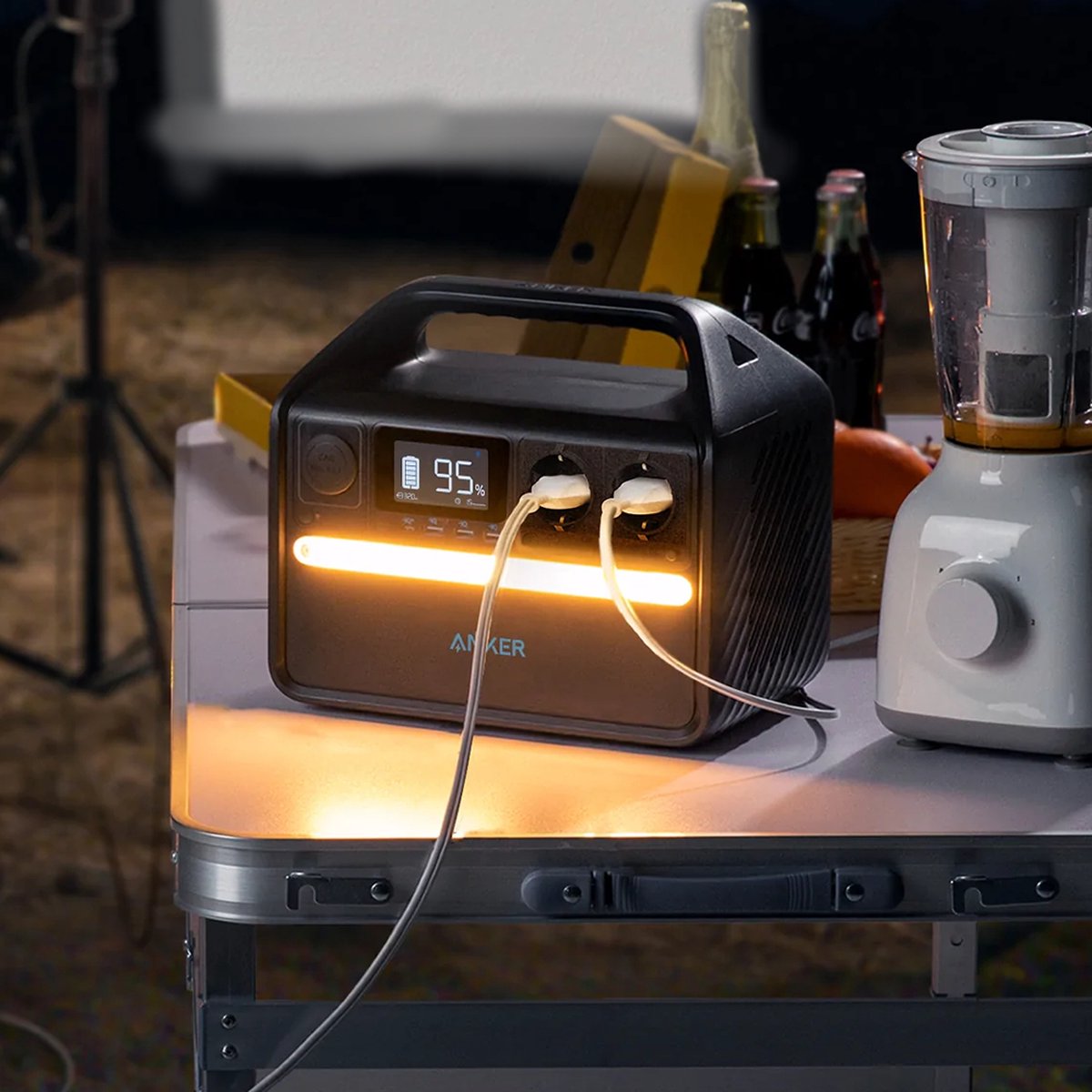 découvrez le générateur portable anker 535 512wh, une solution compacte et puissante pour alimenter vos appareils en toute autonomie lors de vos déplacements.