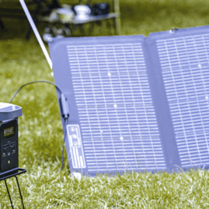 découvrez le générateur solaire ecoflow delta 2 max 2048wh avec double panneau 400w, batterie lfp, sortie 3100w et charge rapide, parfait pour le camping, l'extérieur et le vr.