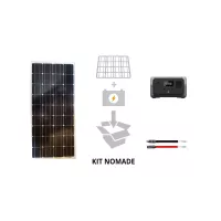 découvrez le kit solaire ef ecoflow avec batterie de 3,84 kwh, 4 panneaux solaires de 520w, double port ac 2300w et technologie ai intégrée pour une énergie renouvelable et performante.